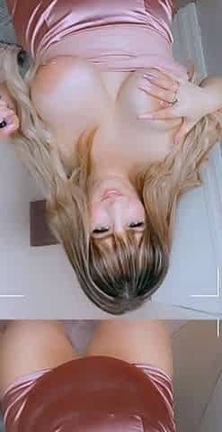 Blonde emo amateur solo masturbation