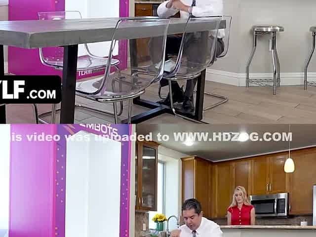 Sarah Taylor And Tommy Gunn In Sex Robot In High Heels Gets Her Settings Adjusted By Fat Cock In The Kitchen
