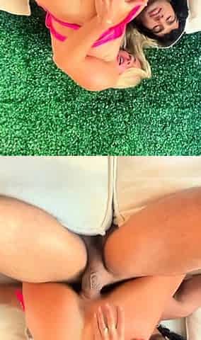 Bonnie Blue Gets Double Creampie From Zane Walker