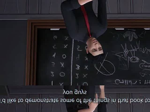 Teacher Bangs Cute Student Kamasutra Style - sims 4 - CG animation