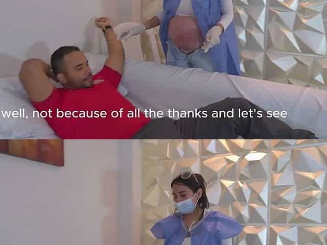 SEX WITH A PREGGY DOCTOR IN A DOCTOR'S OFFICE