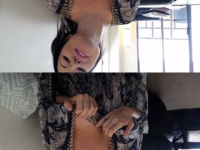 Beautiful brunette with big boobs jerk off instrucions