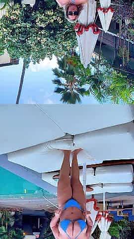 BBW MILF brings you on vacation SFW teasers