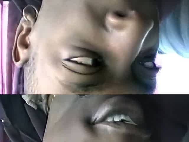 Dark Skin Slut With Natural Tits Sucks Black Hunks Tool On
