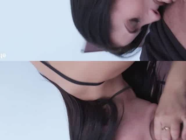 Stranger Ploughs Nicol Ebony's Holes Right in Front of Her Cuckold DTW3402