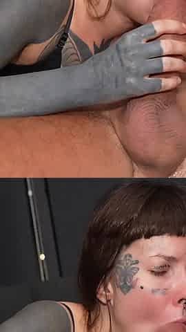 Marseline Black Gets Her Ass and Mouth Used by Leo Casanova