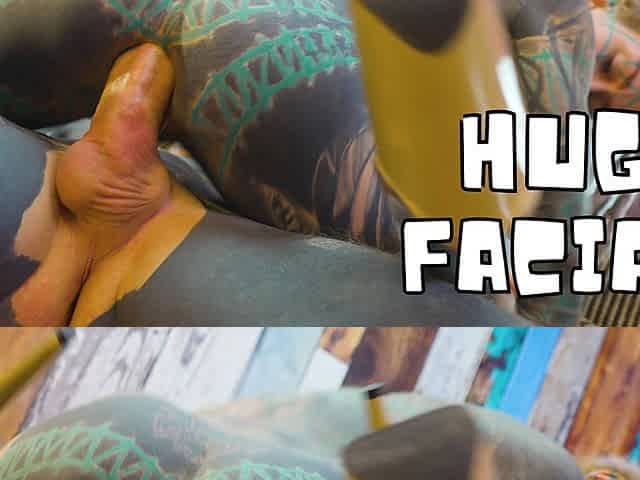 Alternative Dreadhead in High Heels Fucks Bwc, Anal Gapes, Facial
