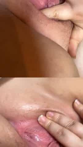 Succubitch Plays with Her Super Wet Ass Pussy
