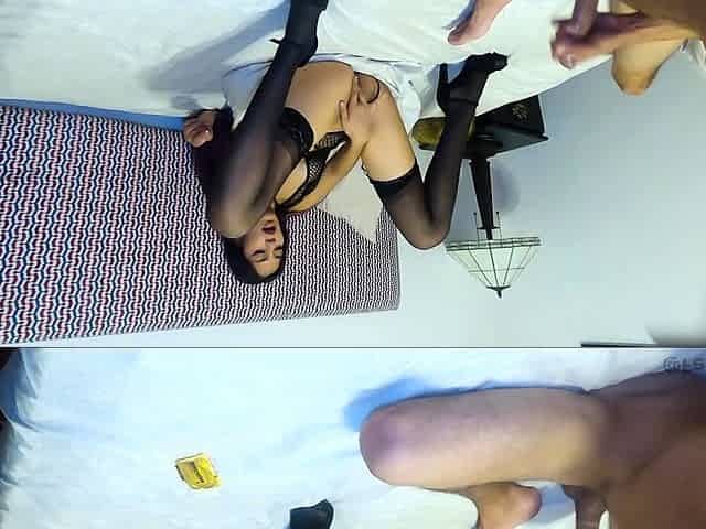 Small titted teen from EU stripping
