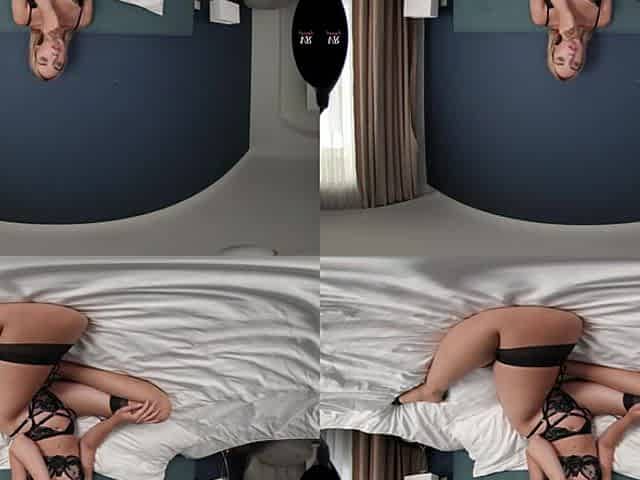 Vegetable Dildo Stretches Oxana's Pussy