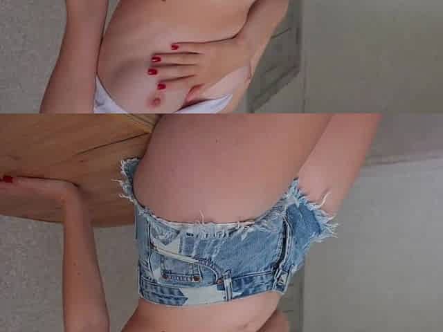 Humping Table Climax! Female Rubbing Vagina and Groaning ASMR