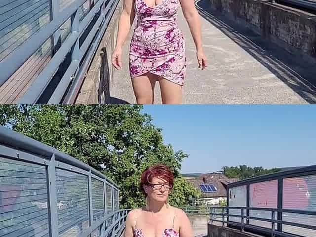 Public SQUIRT and BLOW and VOID URINE at the Trainstation