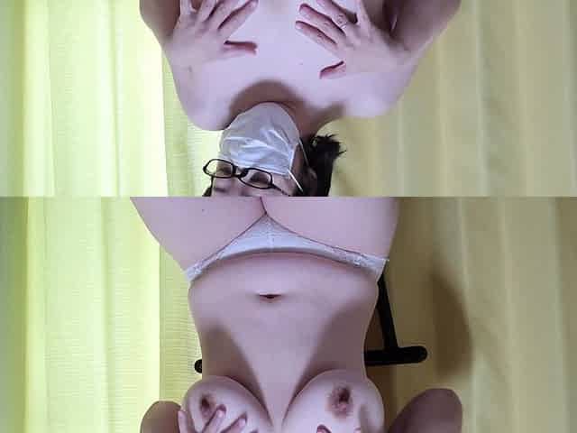 Married Woman's Masturbation That Feels When You Touch Her Breasts