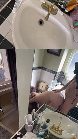 Pretty Wife Aggressively Masturbates with Her Hubby