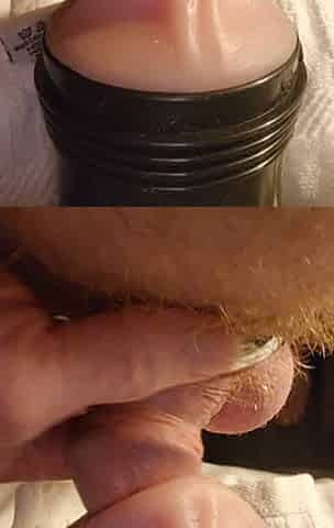 fleshlight fuck with cum