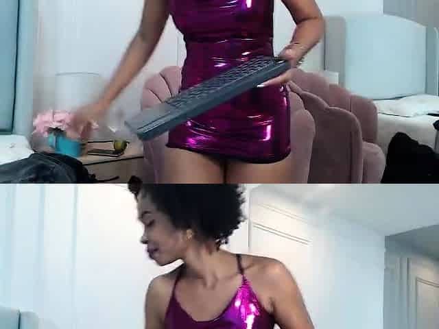 Black and white cocks for nasty ebony