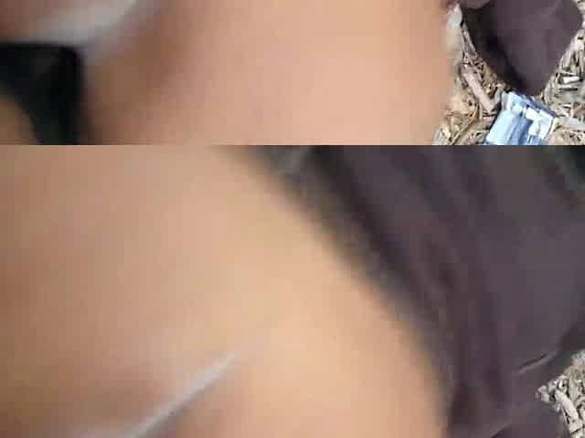 Large black booty