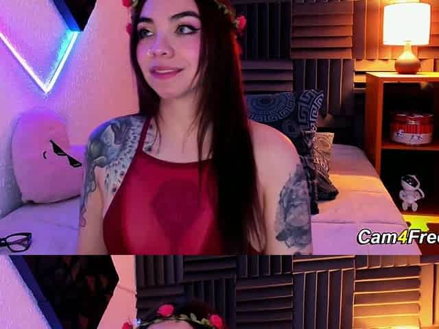 Cute Babe Plays Her Small Tits and Dildo