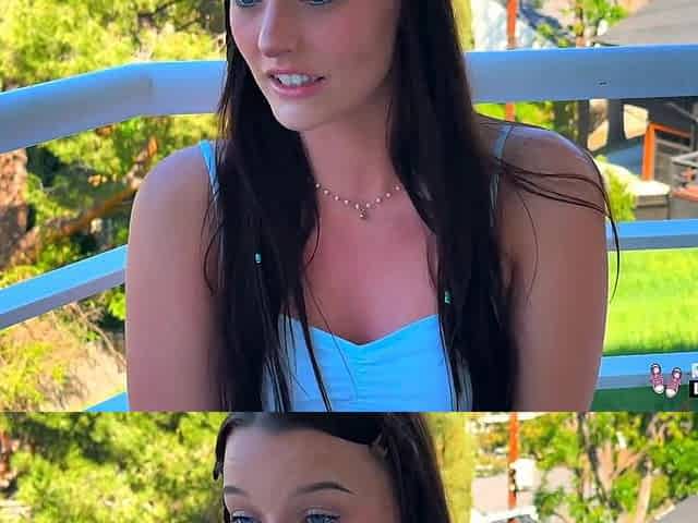 Hot busty girl Kloe Love POV fuck with outdoor prelude