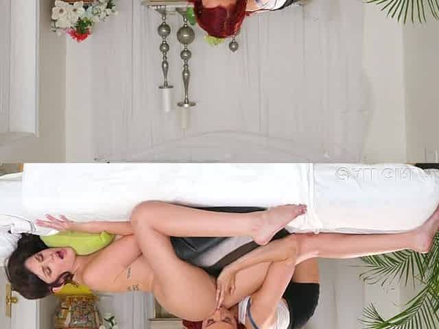 All Girl Massage - Jayden Cole Seduces Michele James with Bolster Massage Into Steamy Lesbian 69