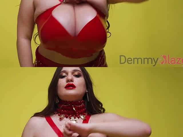 Demmy Blaze - Tight Red Latex