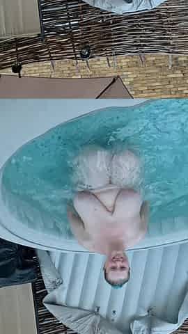 Splashing Around in a Hot Tub - Solo Girl