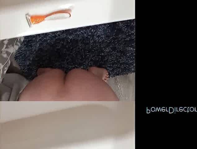 Femboy Trap in Haunch High Socks shows his Butt gap and Jock