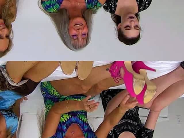 Cute blonde Jenna Lovely foot fetish