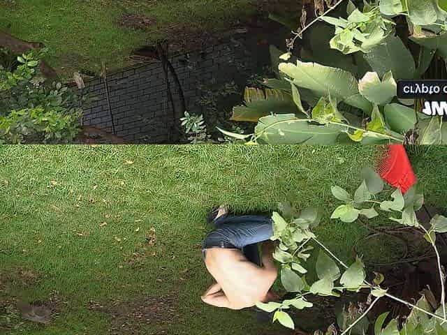 Athletic gardener is hired by brunette hair mother I'd like to fuck and does peculiar jobs for her