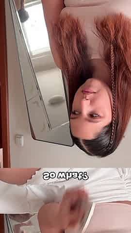 Stepsister Offers to Fuck Her After She Caught Me Watching Her Nudes