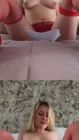 Cream the Blond Slut