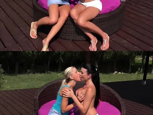 Sensual Encounters: Lucy Li and Lola's Intimate Lesbian