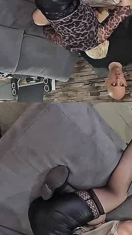 I Catch Him Jerking off in Front of a Porn and He Fucks Me Like a Good Slut