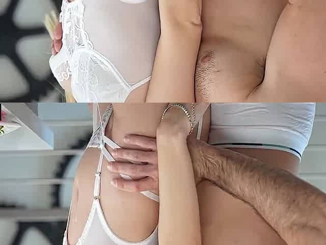Slutty Cougar Lets Fat Dick Fill Up Her Twat