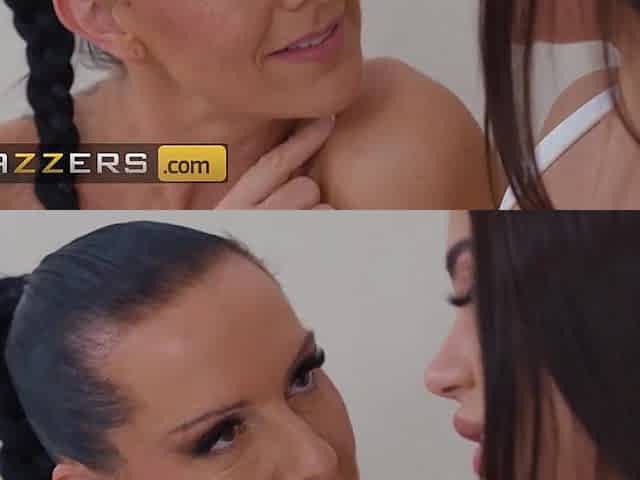BRAZZERS - Smokin' Hawt Texas Patti Coaches Marvelous Martina Smeraldi In Wicked Squirting Trio