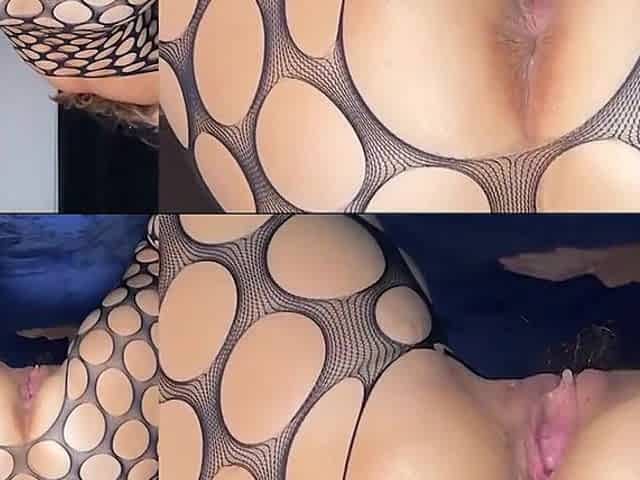 Stepmommy Plays with Stretching Her Anal After Pregnancy and Tries Completely Different Objects and Toys of Different Diameters
