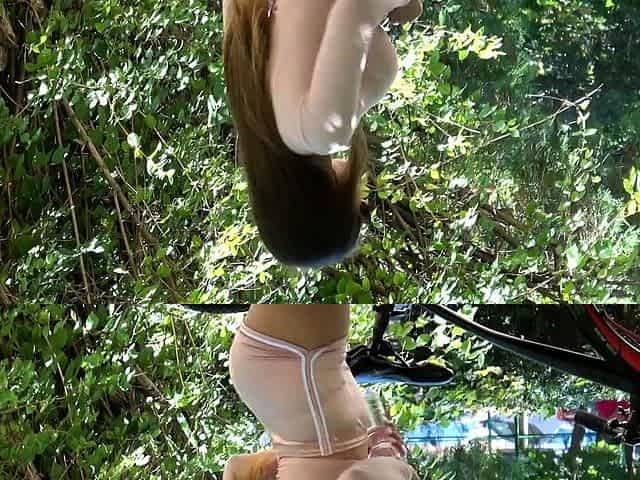 After Meeting in the Park, the Girl Sucks his Big Cock at