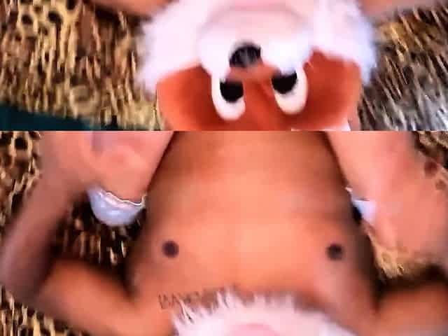 Close up fuck girl in big cock