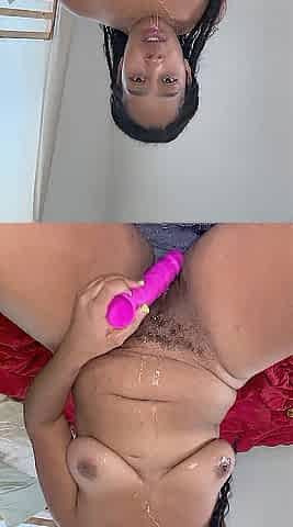 Wet Jas making her snatch cream