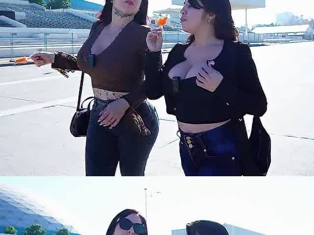 We DISROBE in PUBLIC and we get caught, u got to watch how it ends - Katejenn Ft Yesseniaaa