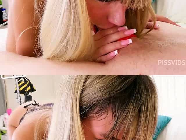Cute Babe Megan Love's Wild Anal Deepthroat and Pissing