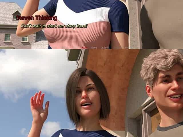 Fresh Neighborhood 1 Animation, Porn games, Adult games, cg game, corruption, visual novel