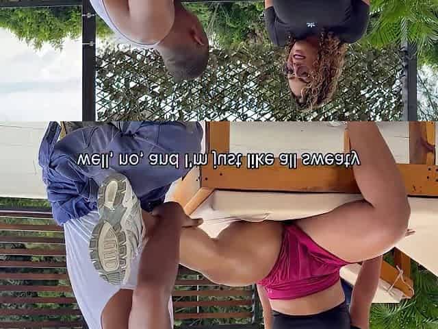 Im A Gardener, And My Bosss Wife Is An Unfaithful Ebony Milf With A Perfect Ass Who Likes My Big Black Cock