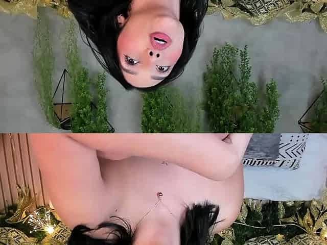 Beautiful brunette with big boobs jerk off instrucions
