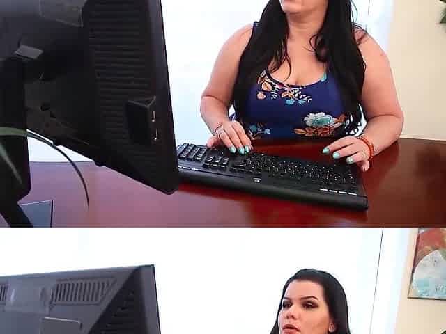 Angelina Castro & Her Thong-On Snatch Pound Curvy Maggie Green!