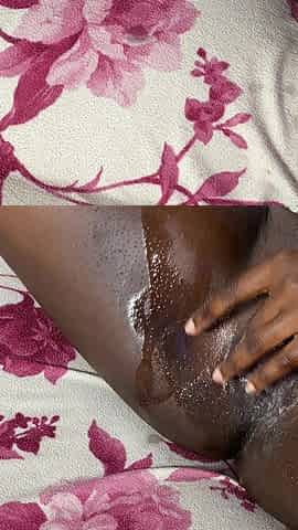 Just Rubbing My Wet Pussy to Test It Out