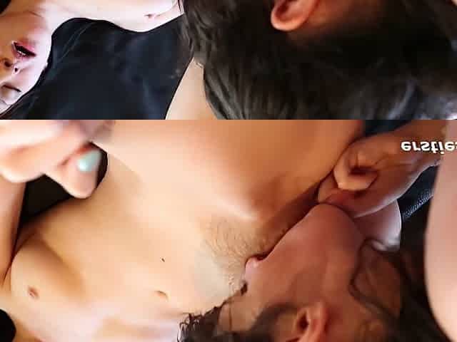 Amateur Teen 18+ Party Les Lick Pussy And Pop Baloons