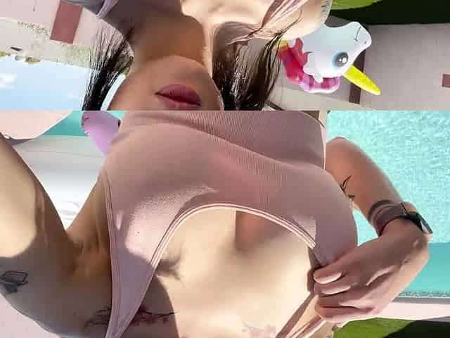 German Amateur Babe Outdoor Analplug Masturbation ww