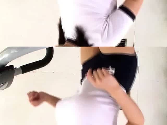Big assed busty tit fuck and blowjob
