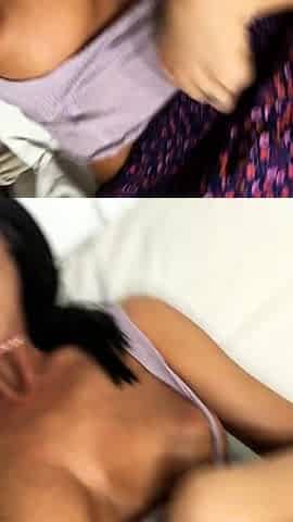 Spicy brunette amateur drilled hardcore on camera